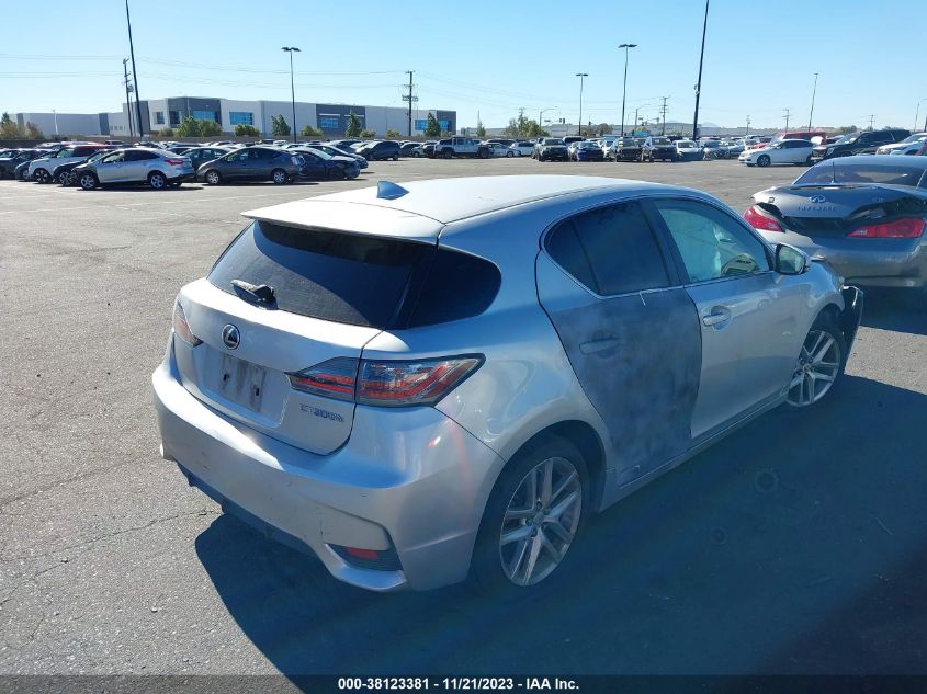 2016 LEXUS CT 200H HYBRID - JTHKD5BH4G2257852