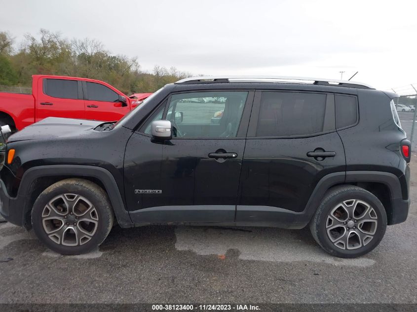 2016 JEEP RENEGADE LIMITED - ZACCJADT3GPD71744
