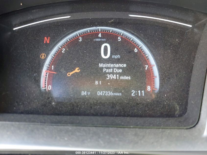 2019 HONDA CIVIC SPORT - 2HGFC2F87KH597349