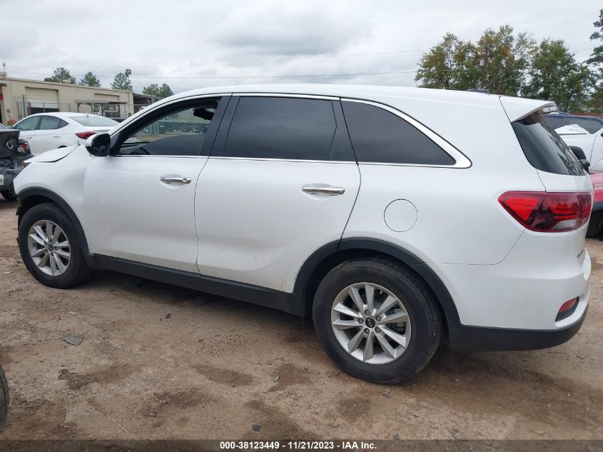 2019 KIA SORENTO 3.3L LX - 5XYPG4A59KG490382