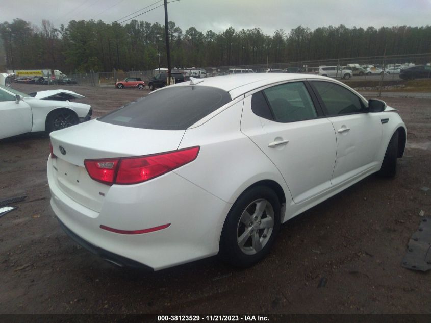 2015 KIA OPTIMA LX - KNAGM4A77F5608452