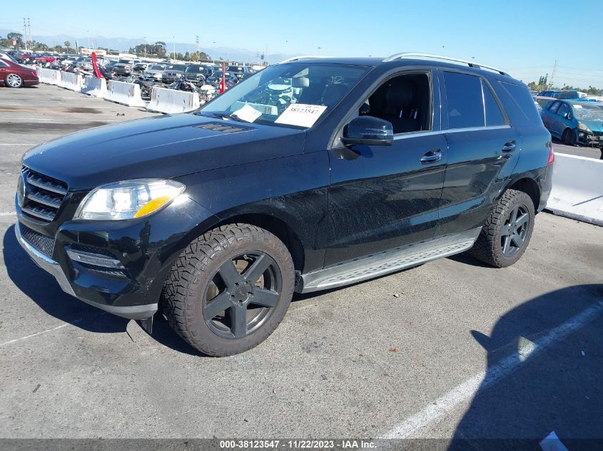 2013 MERCEDES-BENZ ML 350 - 4JGDA5JB9DA191862