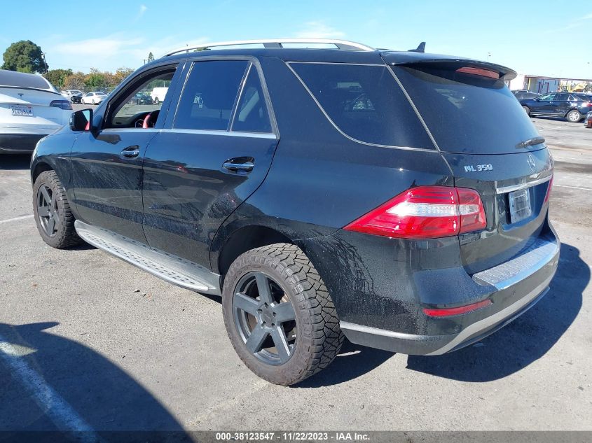 2013 MERCEDES-BENZ ML 350 - 4JGDA5JB9DA191862