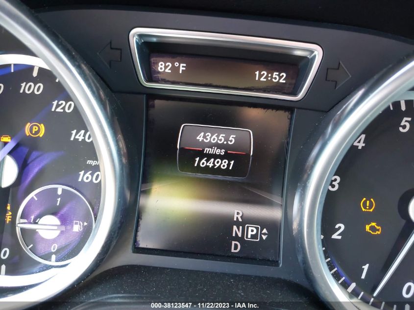 2013 MERCEDES-BENZ ML 350 - 4JGDA5JB9DA191862