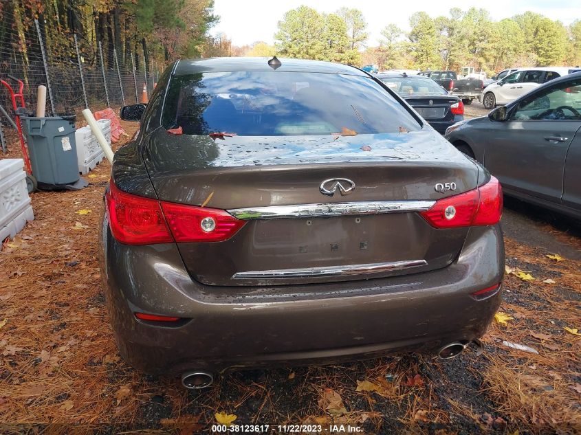 2015 INFINITI Q50 PREMIUM - JN1BV7AP7FM343746