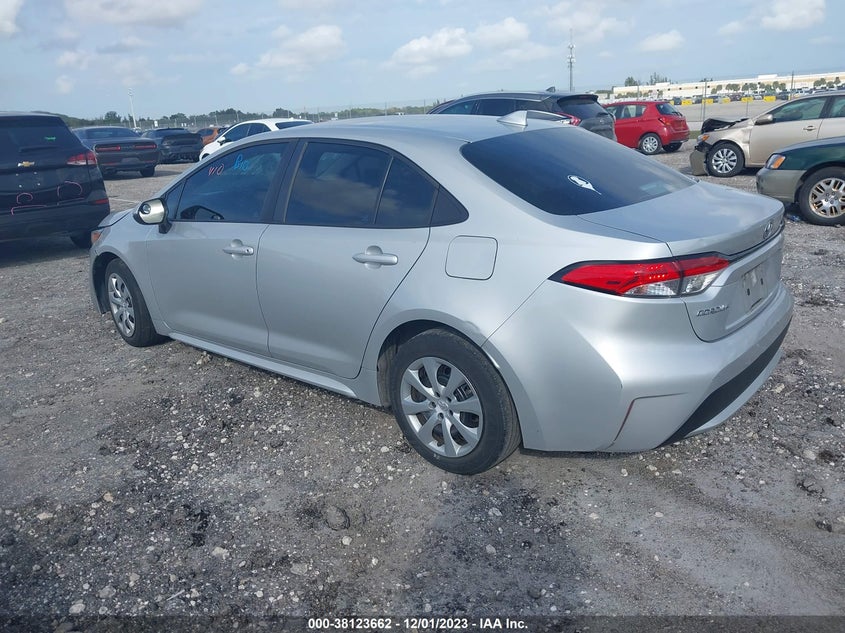 VIN 5YFEPRAE2LP081531 2020 TOYOTA COROLLA LE