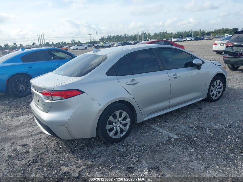 VIN 5YFEPRAE2LP081531 2020 TOYOTA COROLLA LE