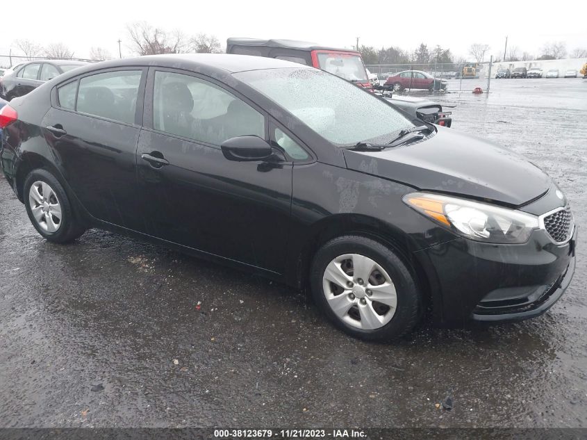 2014 KIA FORTE LX - KNAFK4A62E5078575