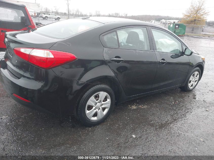 2014 KIA FORTE LX - KNAFK4A62E5078575
