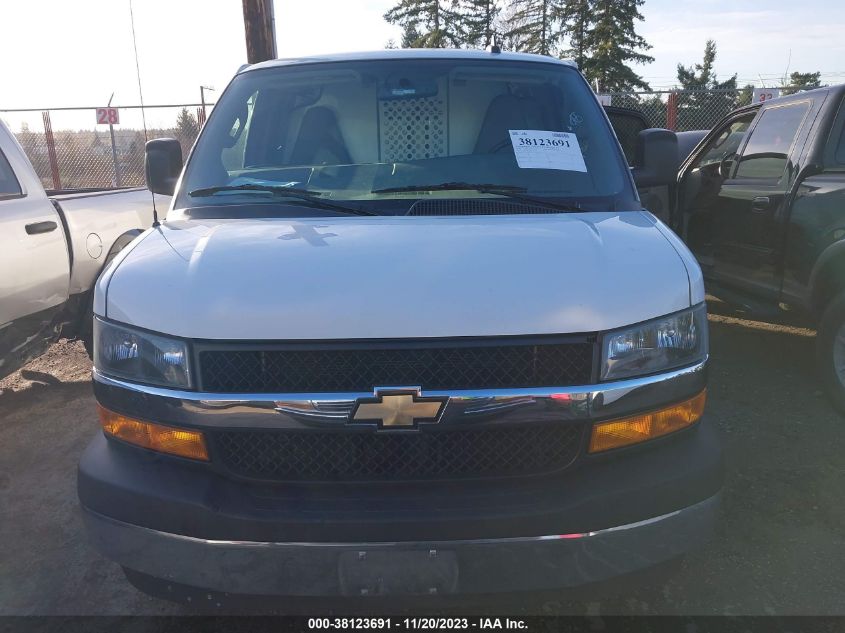 2019 CHEVROLET EXPRESS 2500 WORK VAN 1GCWGBFG8K1314725