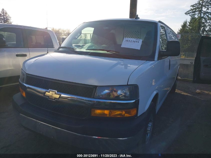 2019 CHEVROLET EXPRESS 2500 WORK VAN 1GCWGBFG8K1314725