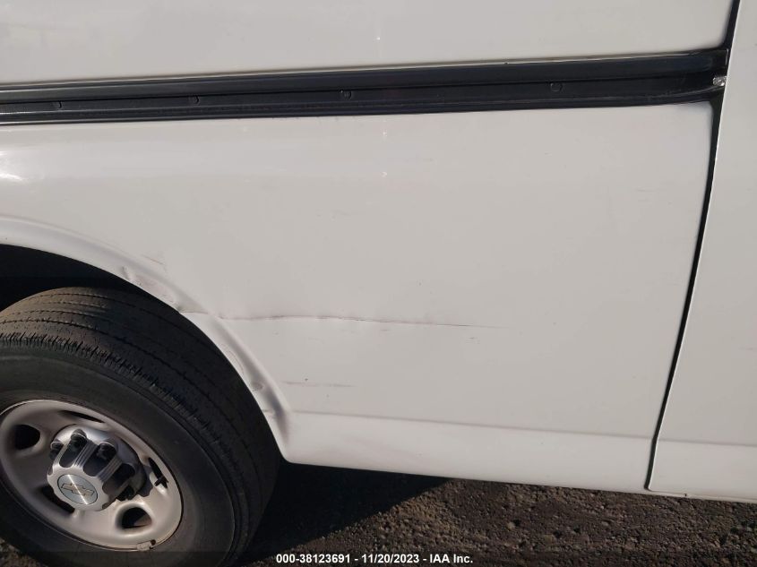 2019 CHEVROLET EXPRESS 2500 WORK VAN 1GCWGBFG8K1314725