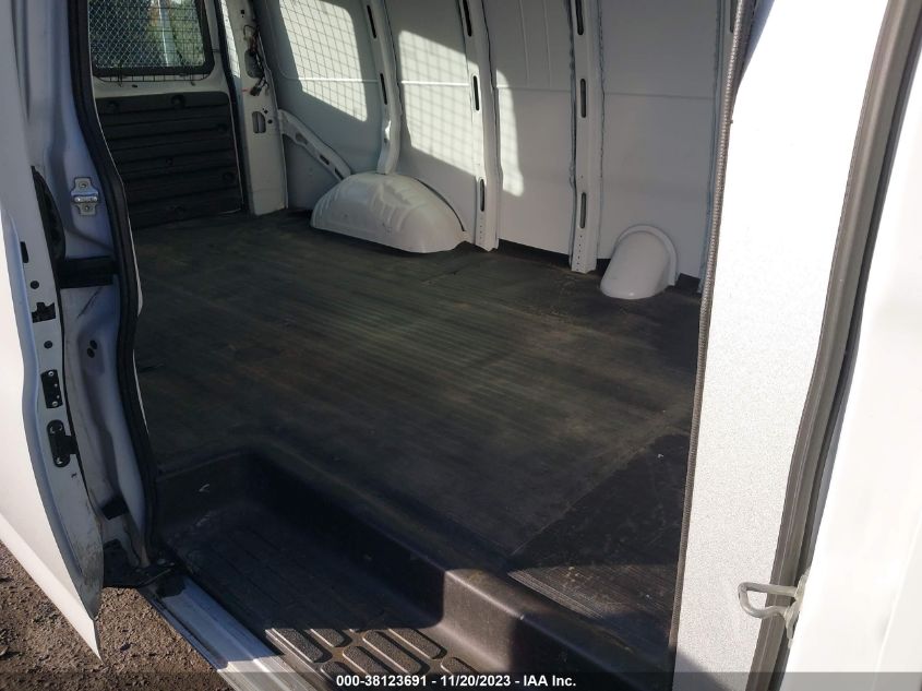 2019 CHEVROLET EXPRESS 2500 WORK VAN 1GCWGBFG8K1314725