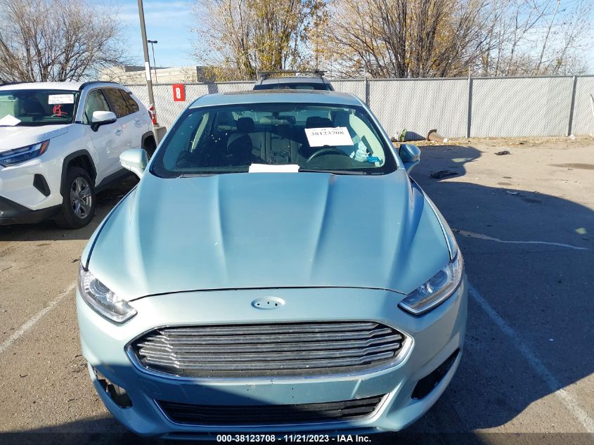 2013 FORD FUSION HYBRID SE - 3FA6P0LU2DR227674