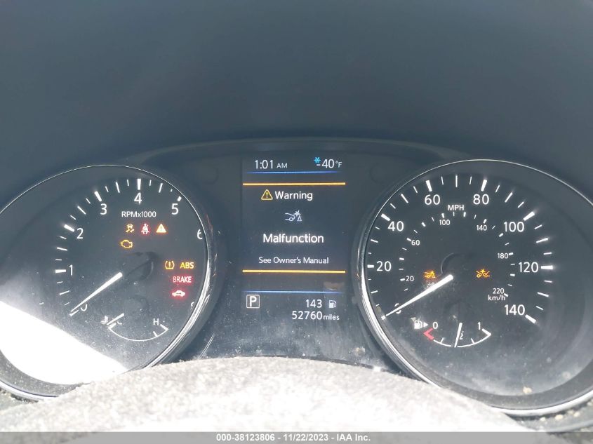 2020 NISSAN ROGUE SV FWD - 5N1AT2MT6LC739268