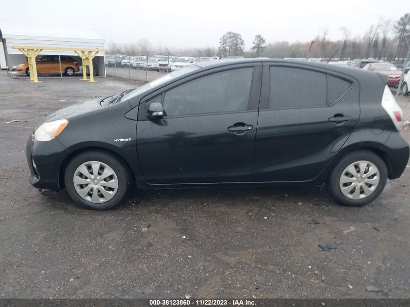 2013 TOYOTA PRIUS C ONE - JTDKDTB37D1540810