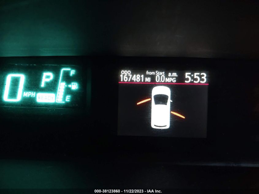 2013 TOYOTA PRIUS C ONE - JTDKDTB37D1540810