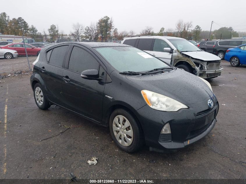 2013 TOYOTA PRIUS C ONE - JTDKDTB37D1540810