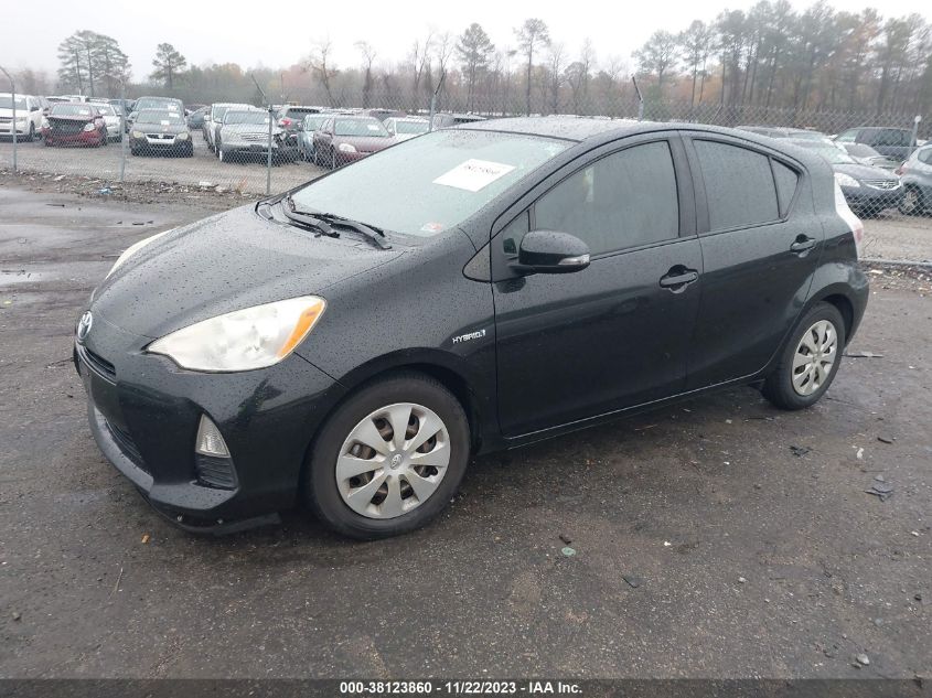 2013 TOYOTA PRIUS C ONE - JTDKDTB37D1540810