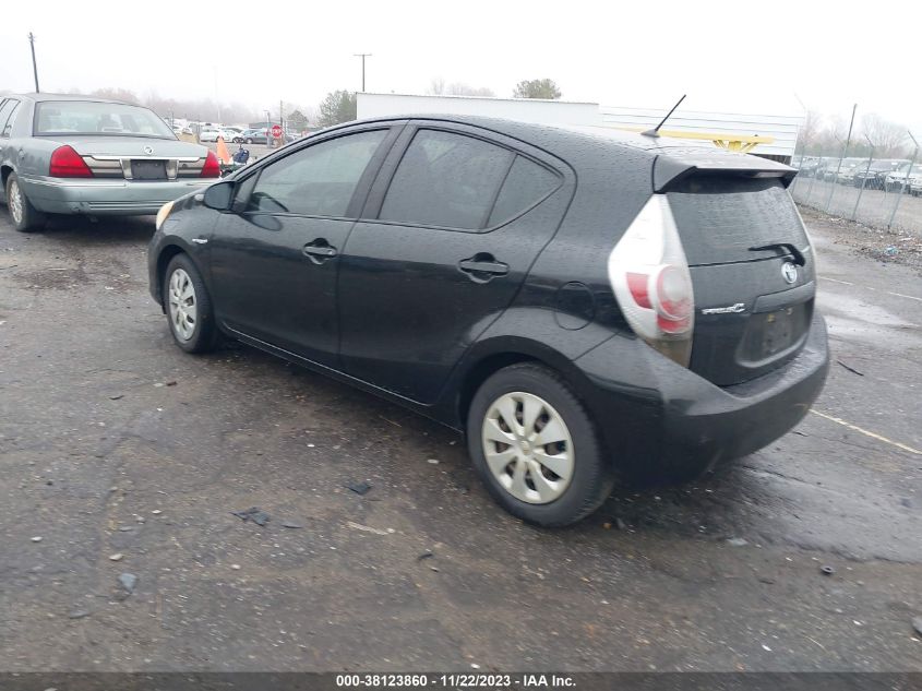 2013 TOYOTA PRIUS C ONE - JTDKDTB37D1540810