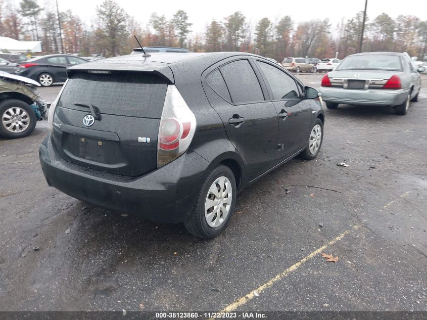 2013 TOYOTA PRIUS C ONE - JTDKDTB37D1540810