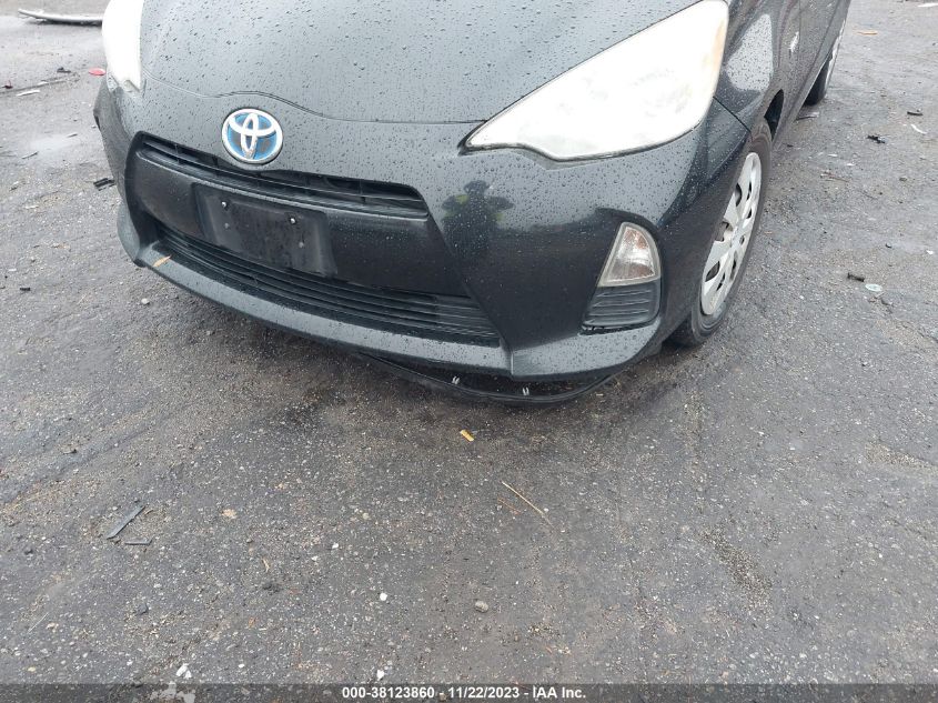 2013 TOYOTA PRIUS C ONE - JTDKDTB37D1540810