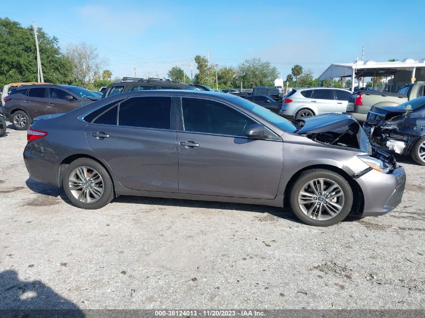 2017 TOYOTA CAMRY SE - 4T1BF1FK2HU785496