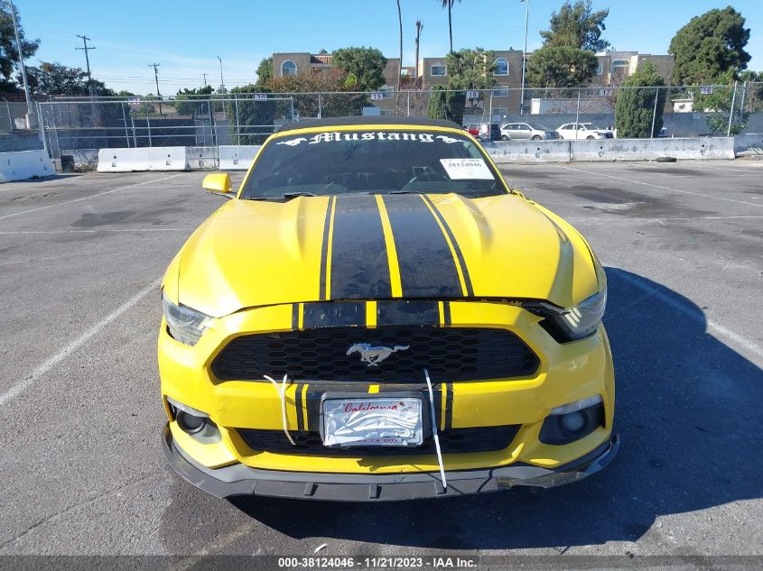 2016 FORD MUSTANG ECOBOOST PREMIUM - 1FATP8UH0G5247416