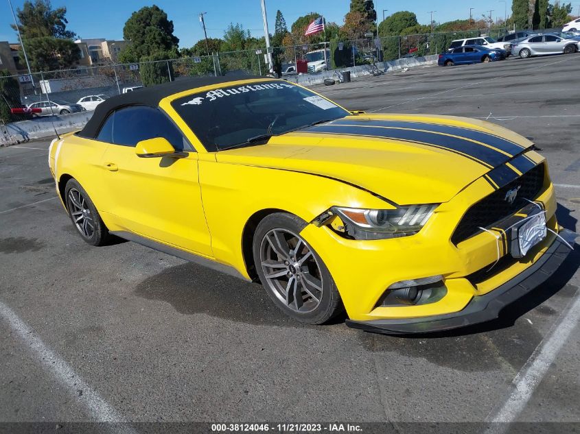 2016 FORD MUSTANG ECOBOOST PREMIUM - 1FATP8UH0G5247416