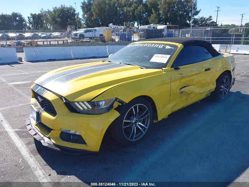 2016 FORD MUSTANG ECOBOOST PREMIUM - 1FATP8UH0G5247416