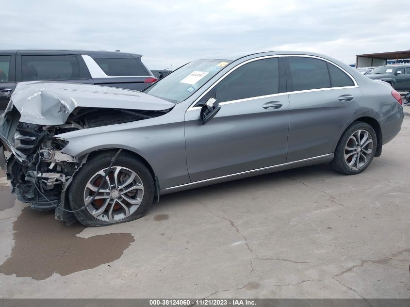 2016 MERCEDES-BENZ C 300 SPORT 4MATIC/LUXURY 4MATIC/4MATIC - 55SWF4KB7GU120791