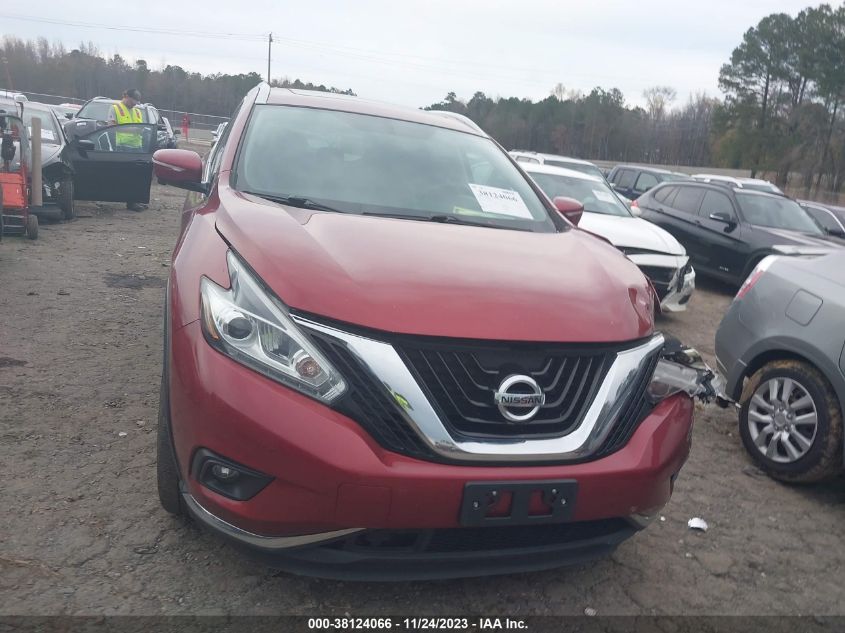 2015 NISSAN MURANO PLATINUM - 5N1AZ2MG1FN262422