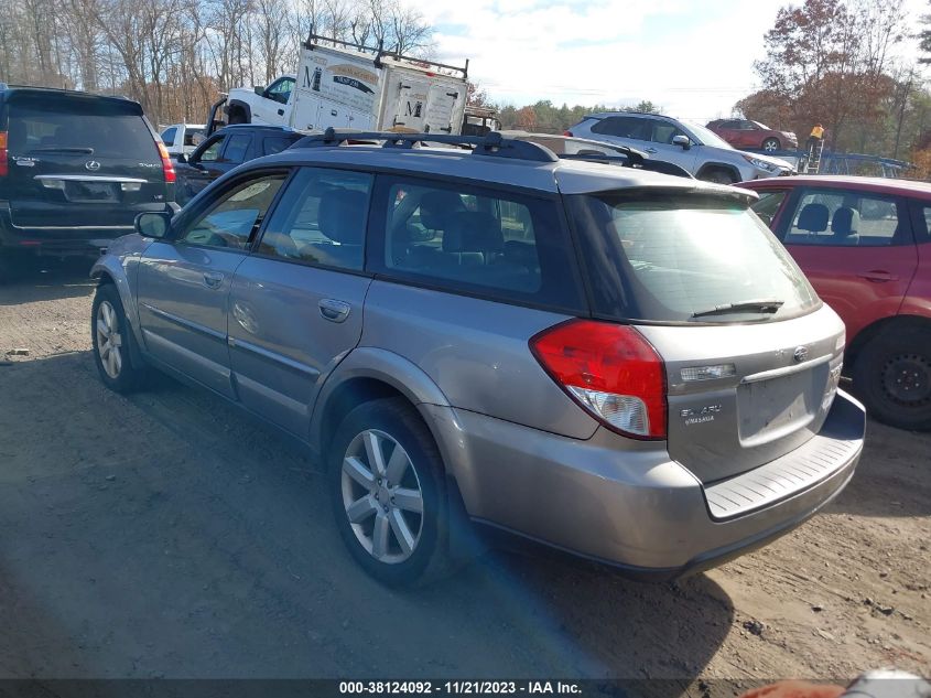 4S4BP62C287325035 | 2008 SUBARU OUTBACK