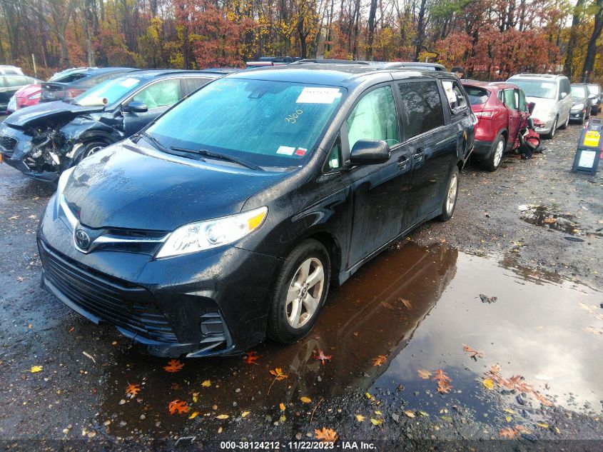 2018 TOYOTA SIENNA LE 8 PASSENGER - 5TDKZ3DC8JS906299