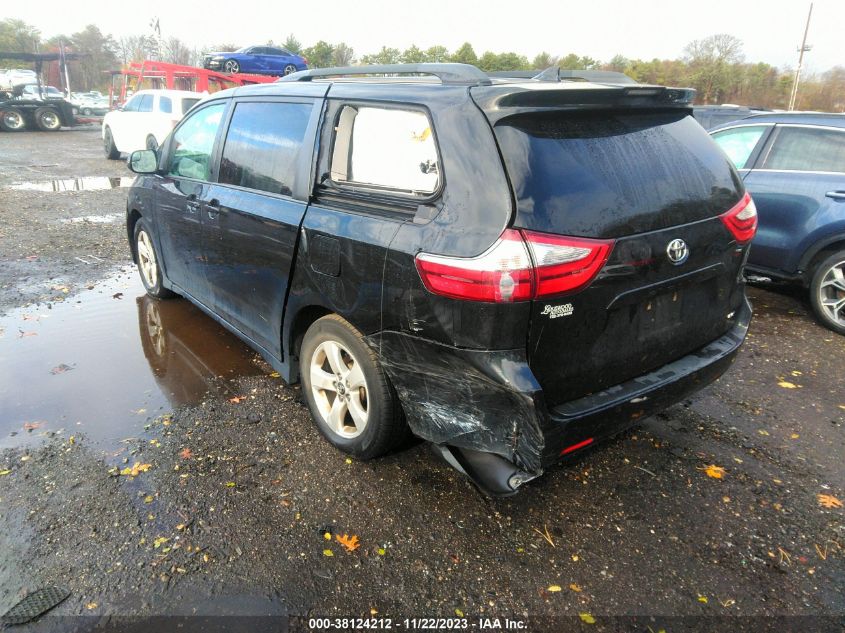 2018 TOYOTA SIENNA LE 8 PASSENGER - 5TDKZ3DC8JS906299