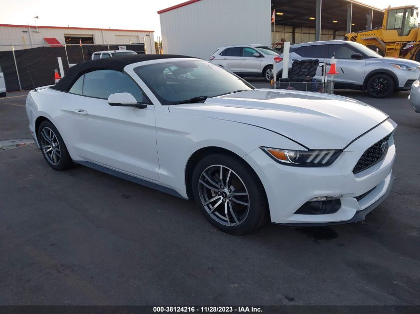 2016 FORD MUSTANG ECOBOOST PREMIUM - 1FATP8UH7G5245002