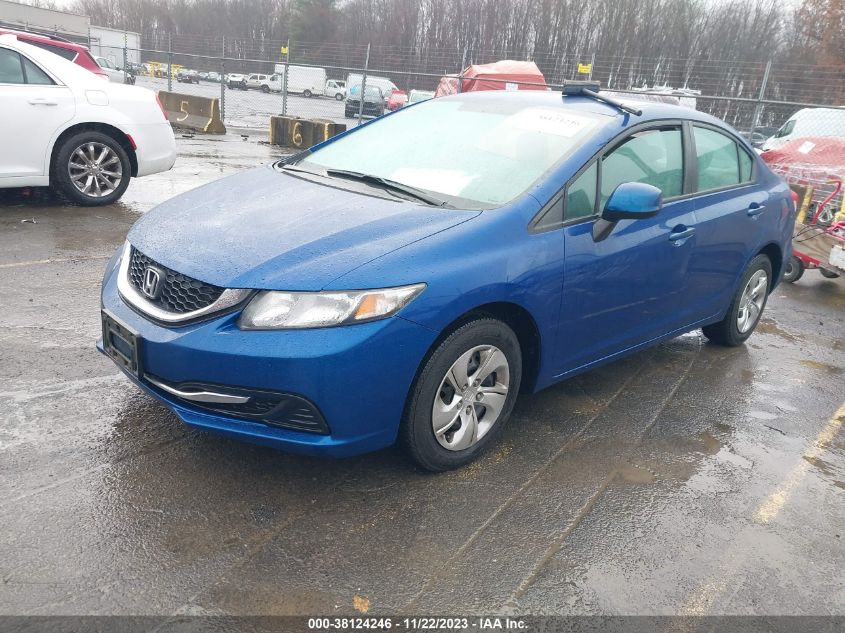 2013 HONDA CIVIC LX - 19XFB2F57DE276269