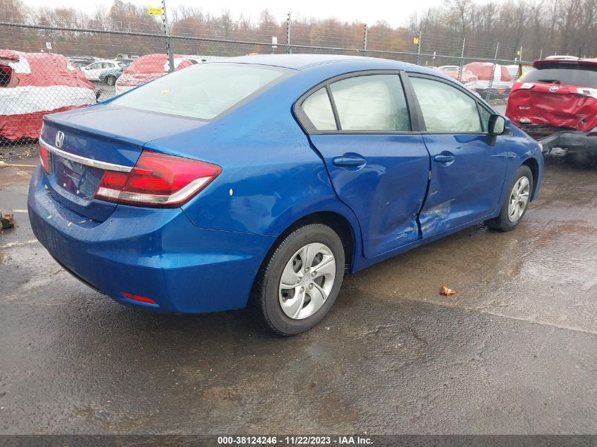 2013 HONDA CIVIC LX - 19XFB2F57DE276269