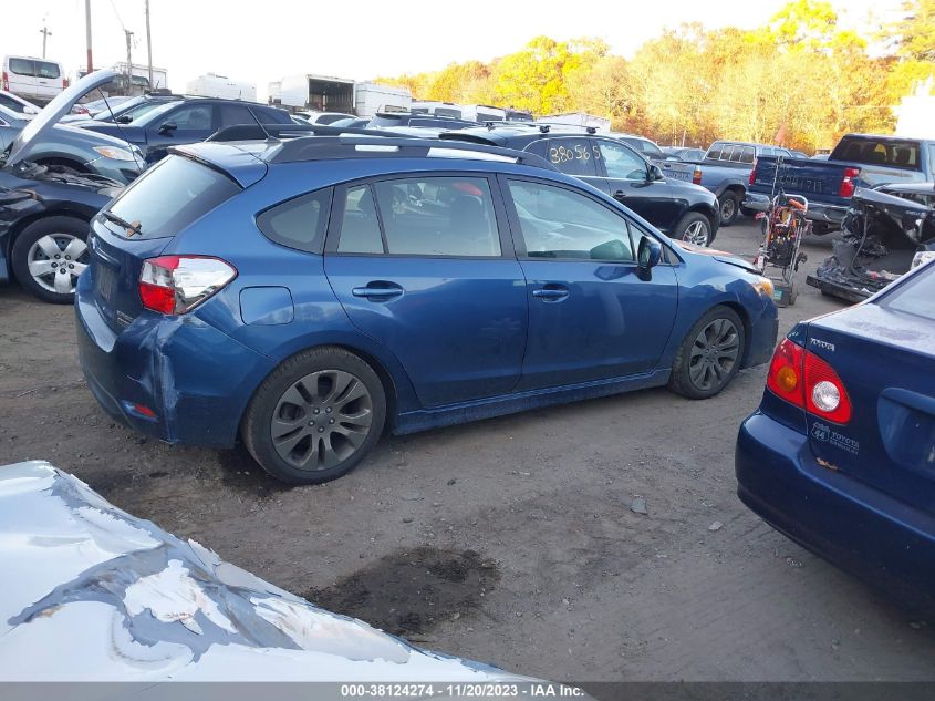 2013 SUBARU IMPREZA 2.0I SPORT PREMIUM - JF1GPAL69DH204194