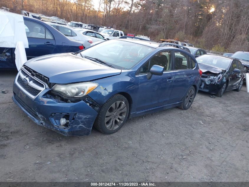 2013 SUBARU IMPREZA 2.0I SPORT PREMIUM - JF1GPAL69DH204194