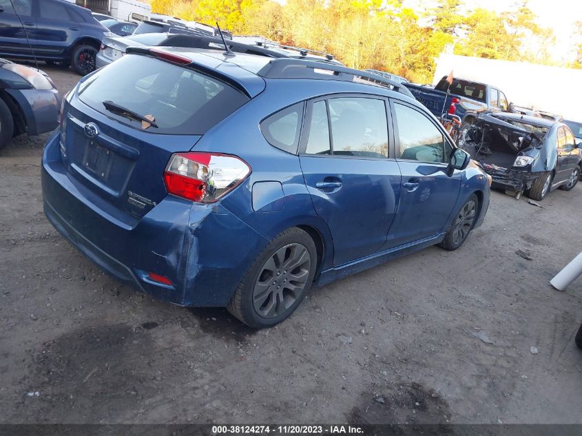 2013 SUBARU IMPREZA 2.0I SPORT PREMIUM - JF1GPAL69DH204194