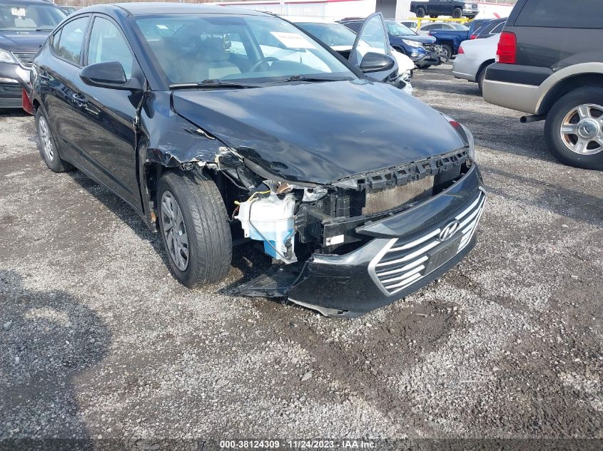 2017 HYUNDAI ELANTRA SE - 5NPD74LF4HH198181