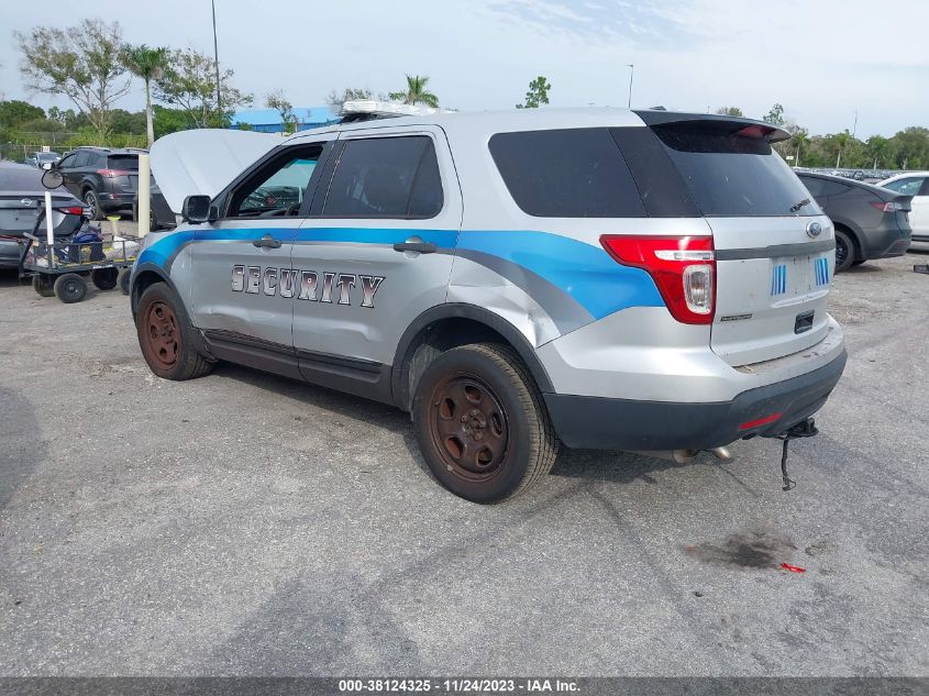 2013 FORD UTILITY POLICE 1FM5K8AR1DGB84613