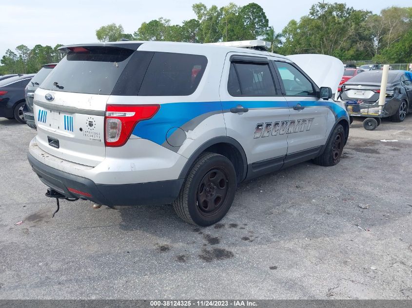 2013 FORD UTILITY POLICE 1FM5K8AR1DGB84613