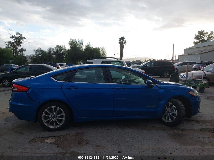 2019 FORD FUSION HYBRID SE - 3FA6P0LU4KR201056