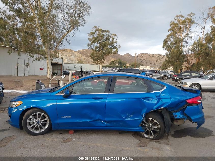 2019 FORD FUSION HYBRID SE - 3FA6P0LU4KR201056