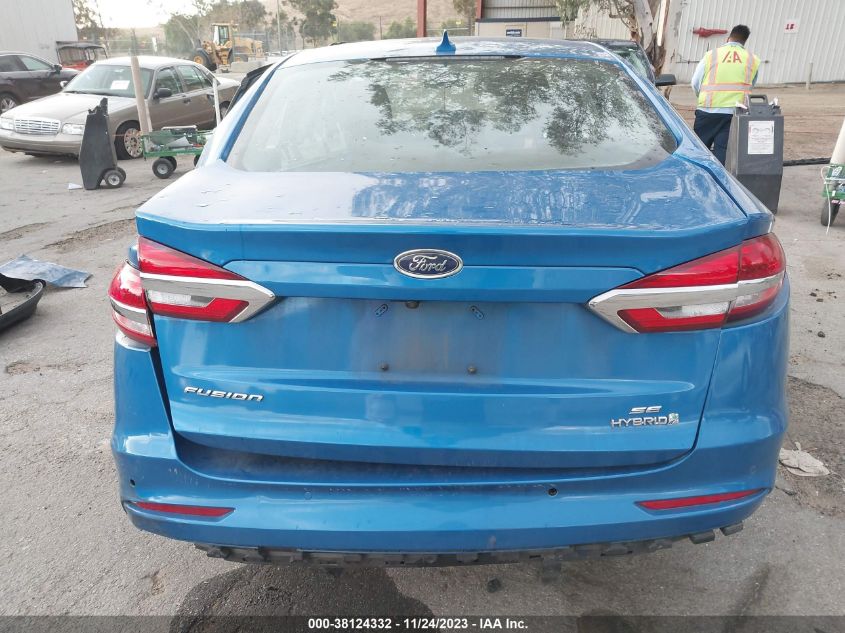 2019 FORD FUSION HYBRID SE - 3FA6P0LU4KR201056