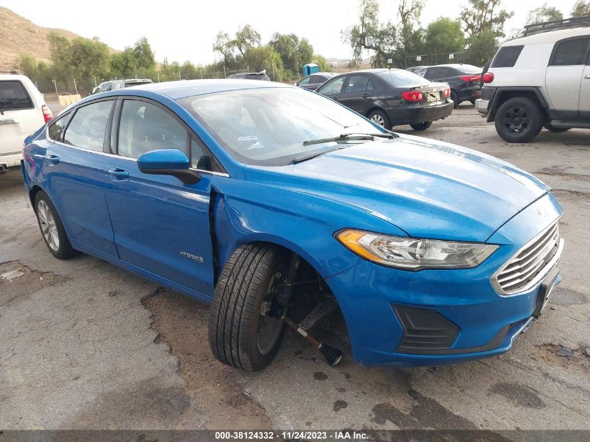 2019 FORD FUSION HYBRID SE - 3FA6P0LU4KR201056