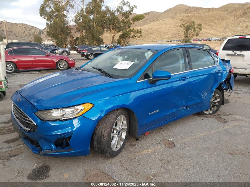 2019 FORD FUSION HYBRID SE - 3FA6P0LU4KR201056