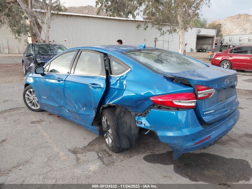 2019 FORD FUSION HYBRID SE - 3FA6P0LU4KR201056